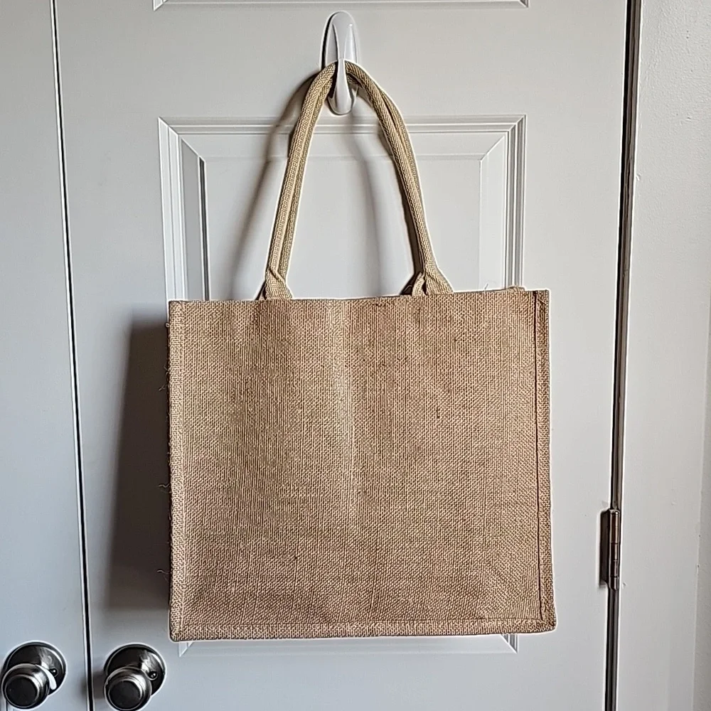 Hello Vacay Beach Bag and NWT Hello Weekend Leather Coozie - Picture 6 of 10